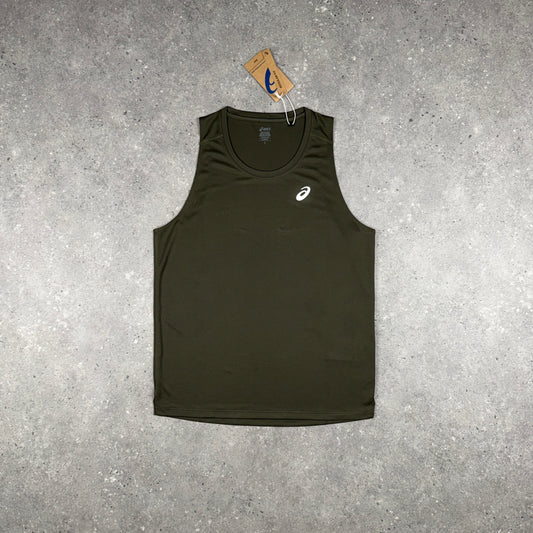 ASICS ROAD VEST BROWN STONE