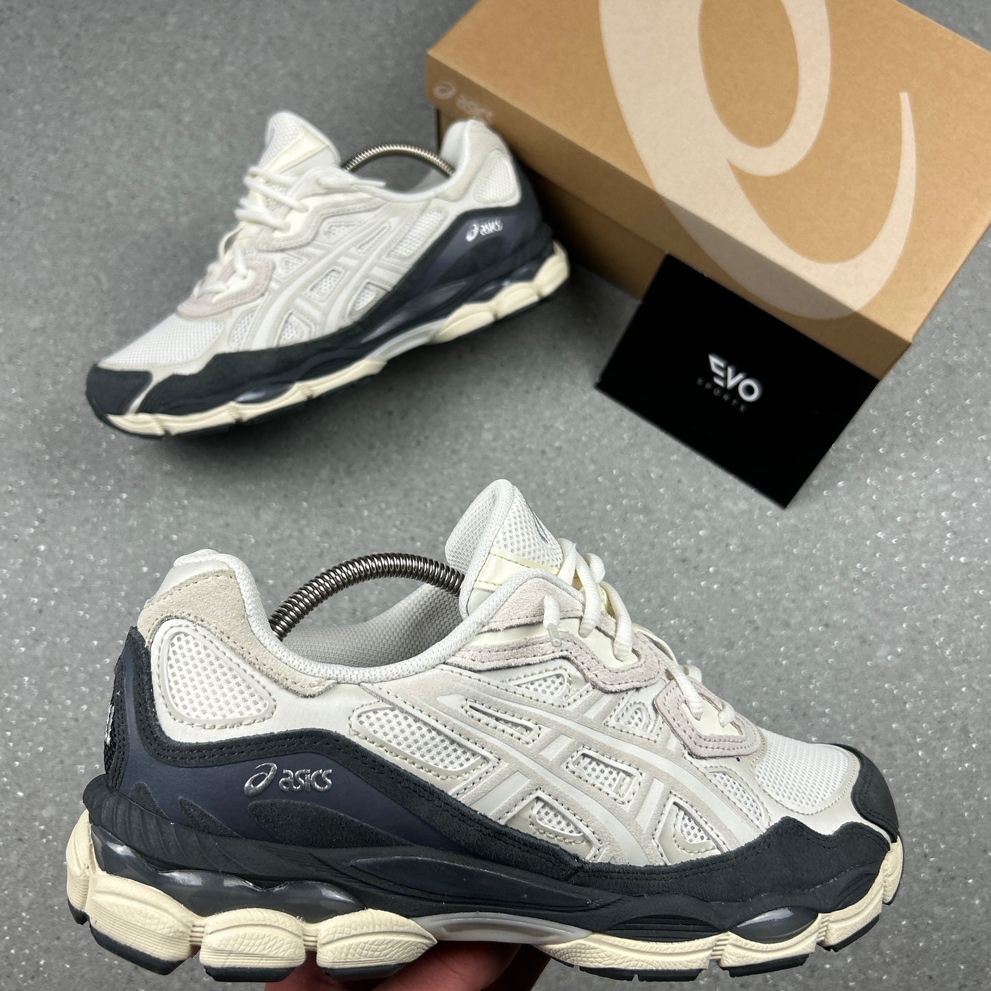 ASICS GEL-NYC WHITE SMOKE GREY