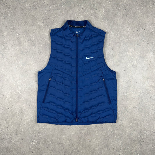 NIKE THERMA-FIT GILET DARK BLUE