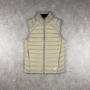 ASICS PUFFER GILET BEIGE