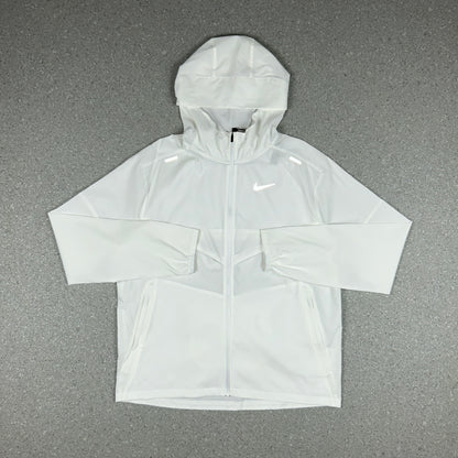 NIKE UV WINDRUNNER ICE WHITE & NIKE GREY 7" FLEX STRIDE SHORTS SET