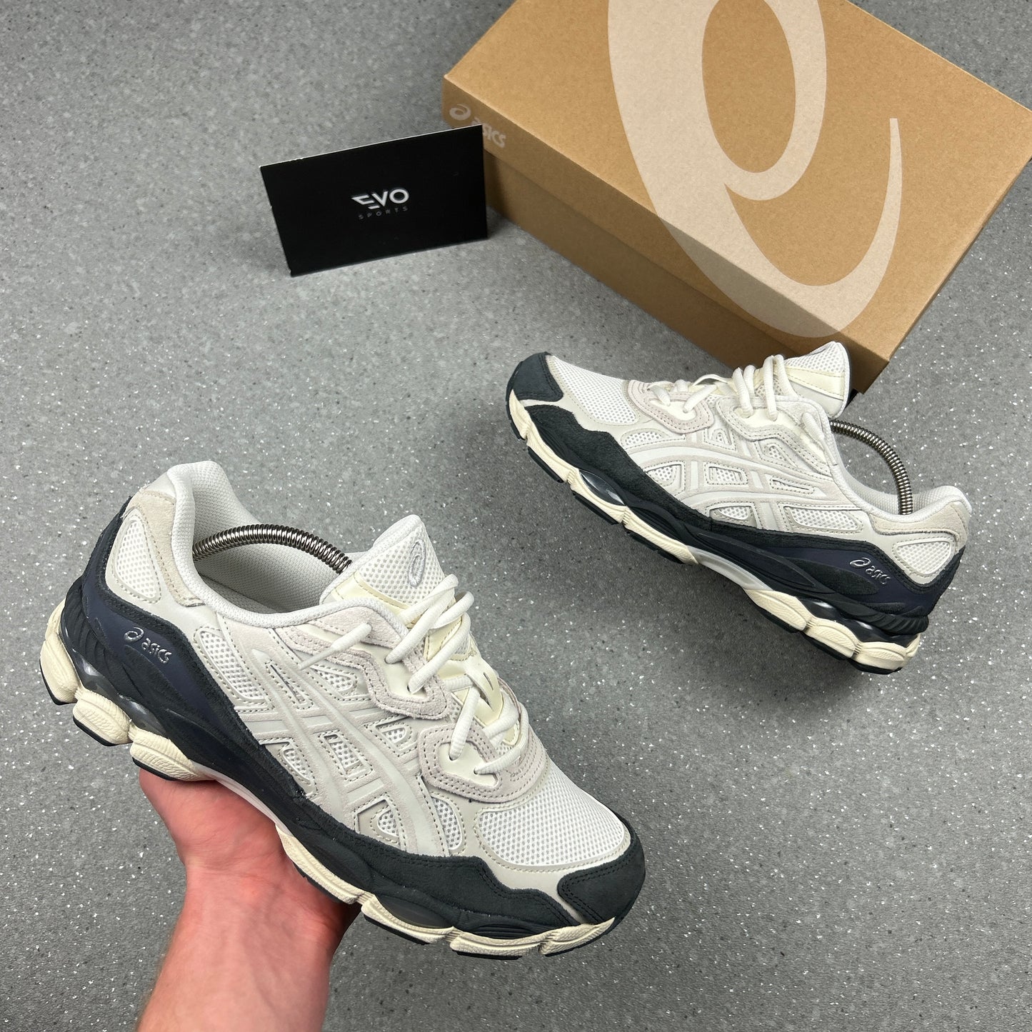 ASICS GEL-NYC WHITE SMOKE GREY