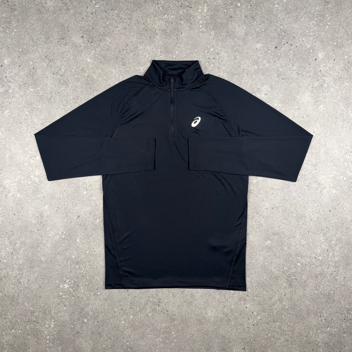 ASICS CORE 1/4 ZIP BLACK