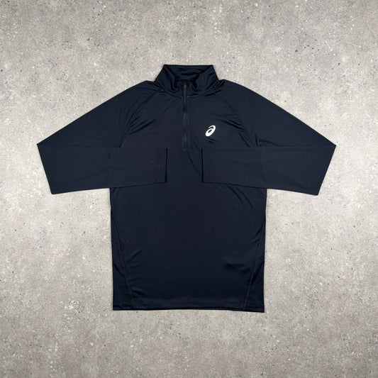 ASICS CORE 1/4 ZIP BLACK