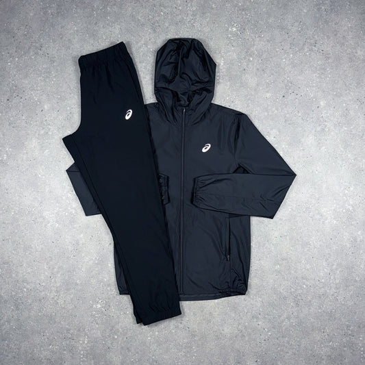 ASICS CORE WINDRUNNER JACKET SET BLACK