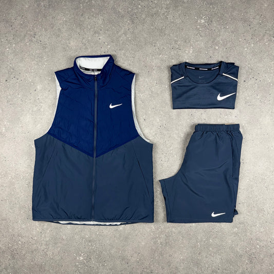 NIKE AEROLOFT GILET BUNDLE THUNDER BLUE