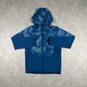 ASICS WATERPROOF CAMO WINDRUNNER BLUE