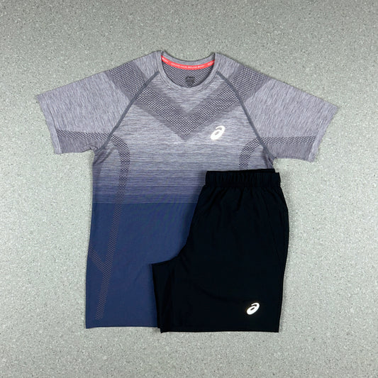 ASICS SEAMLESS SET LAVENDAR/BLACK