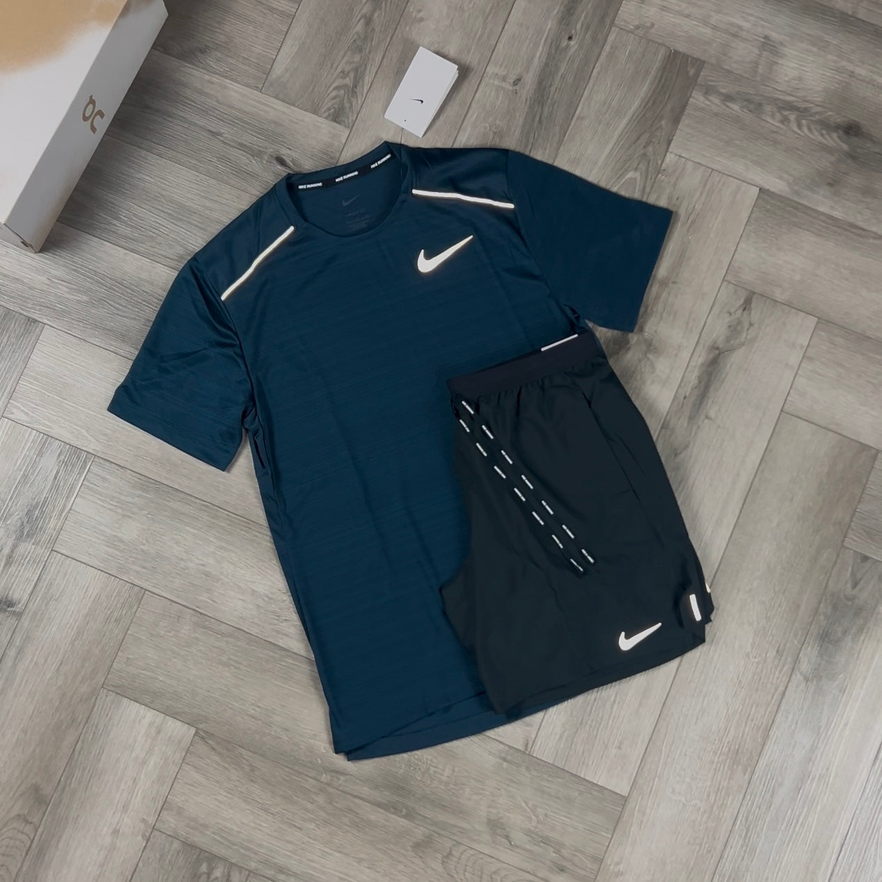 NIKE 1.0 MILER T-SHIRT “MIDNIGHT NAVY”