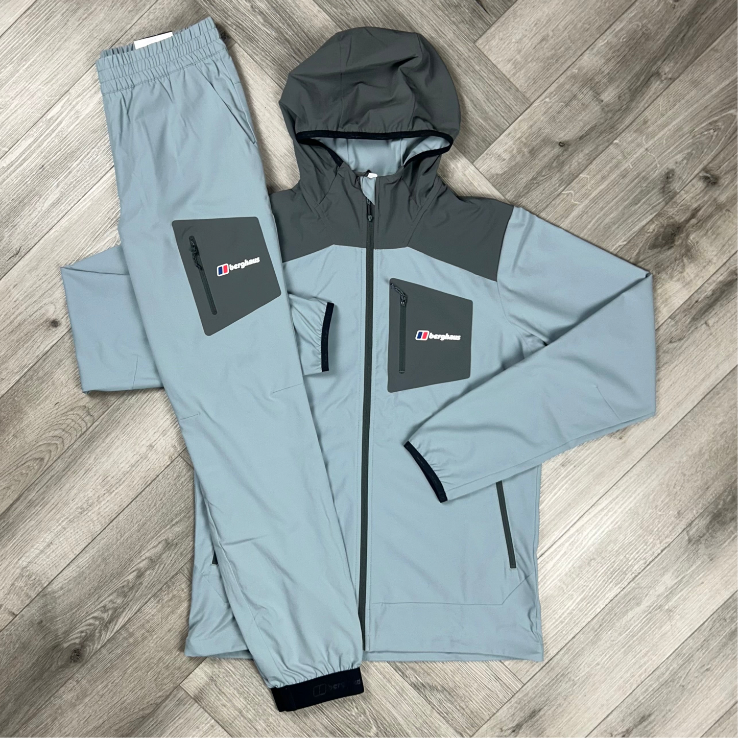 BERGHAUS INTERVALE TRACKSUIT GREY/CHARCOAL GREY