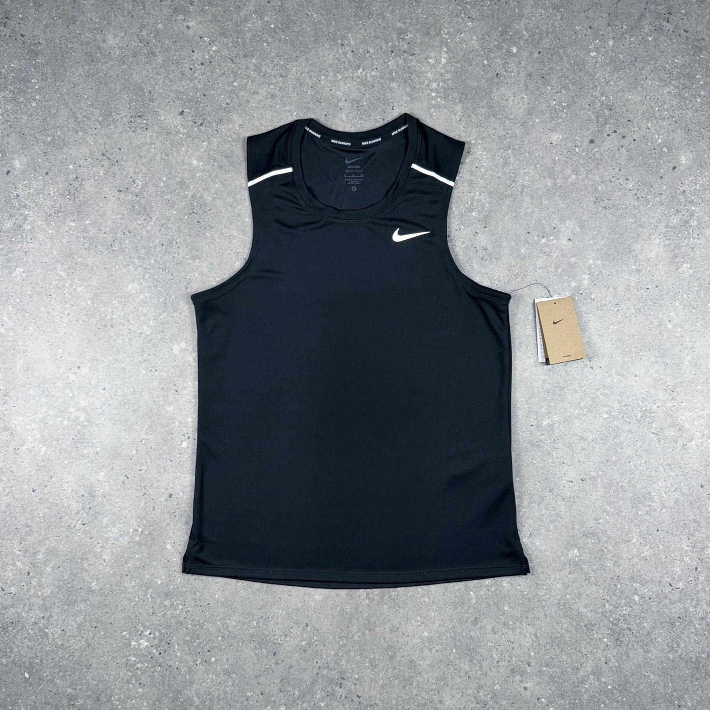 NIKE MILER VEST BLACK