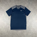 NIKE MILER T-SHIRT NAVY / GREY