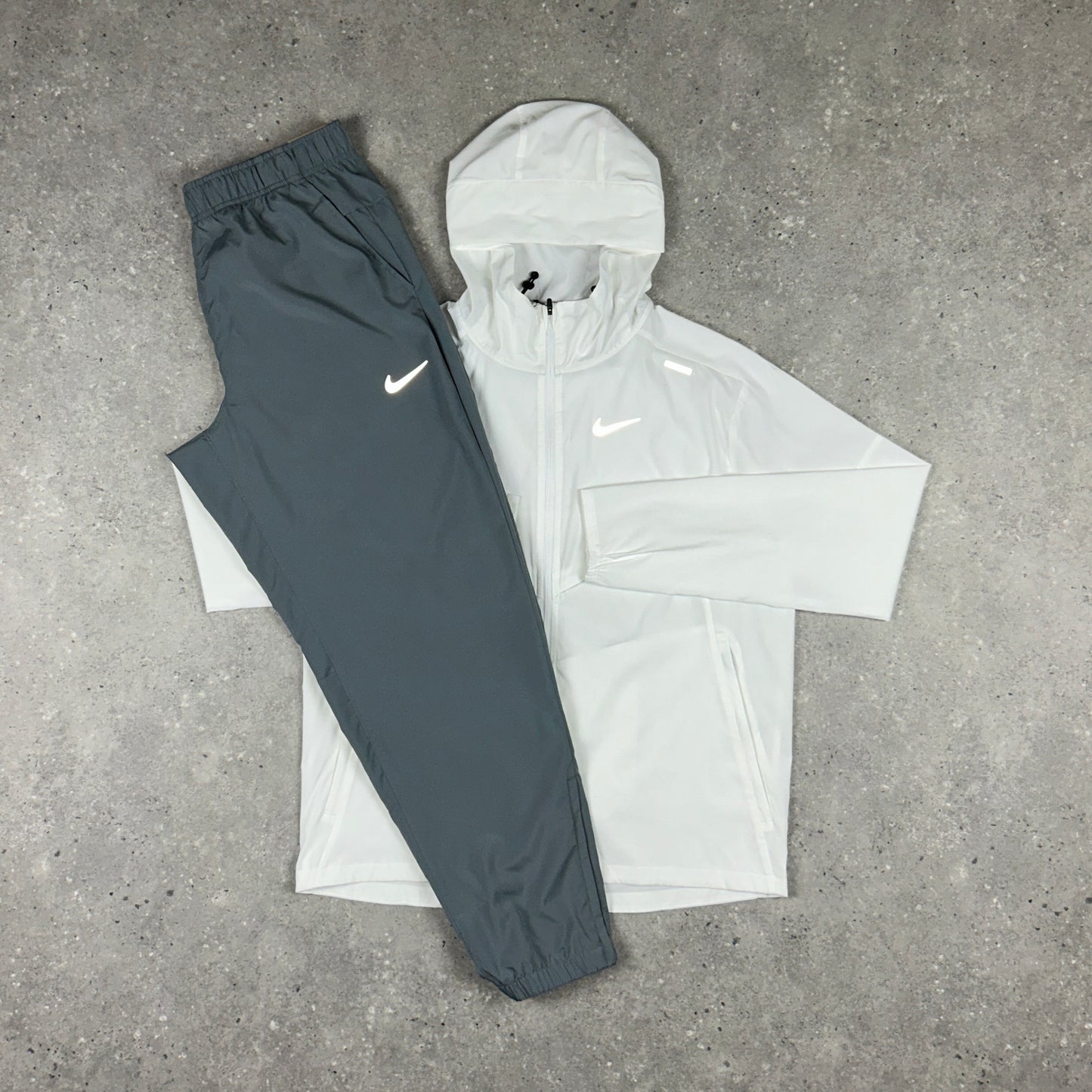 NIKE UV WINDRUNNER TRACKSUIT ICE WHITE/GREY