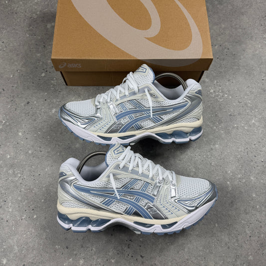 ASICS GEL KAYANO 14 WHITE LIGHT NAVY