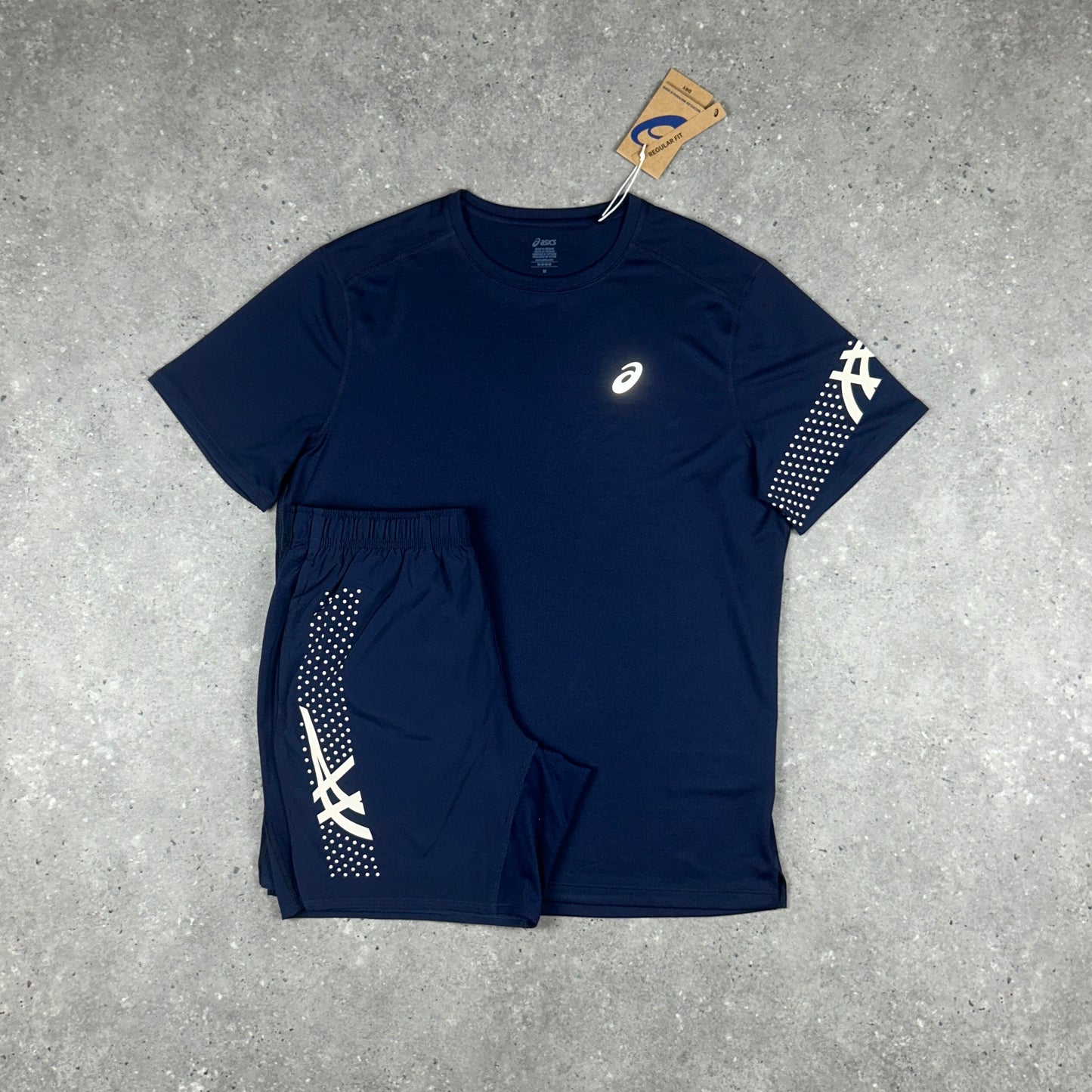 ASICS PACER 1/4 ZIP BUNDLE MIDNIGHT NAVY