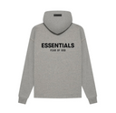 ESSENTIALS HOODIE DARK OAT