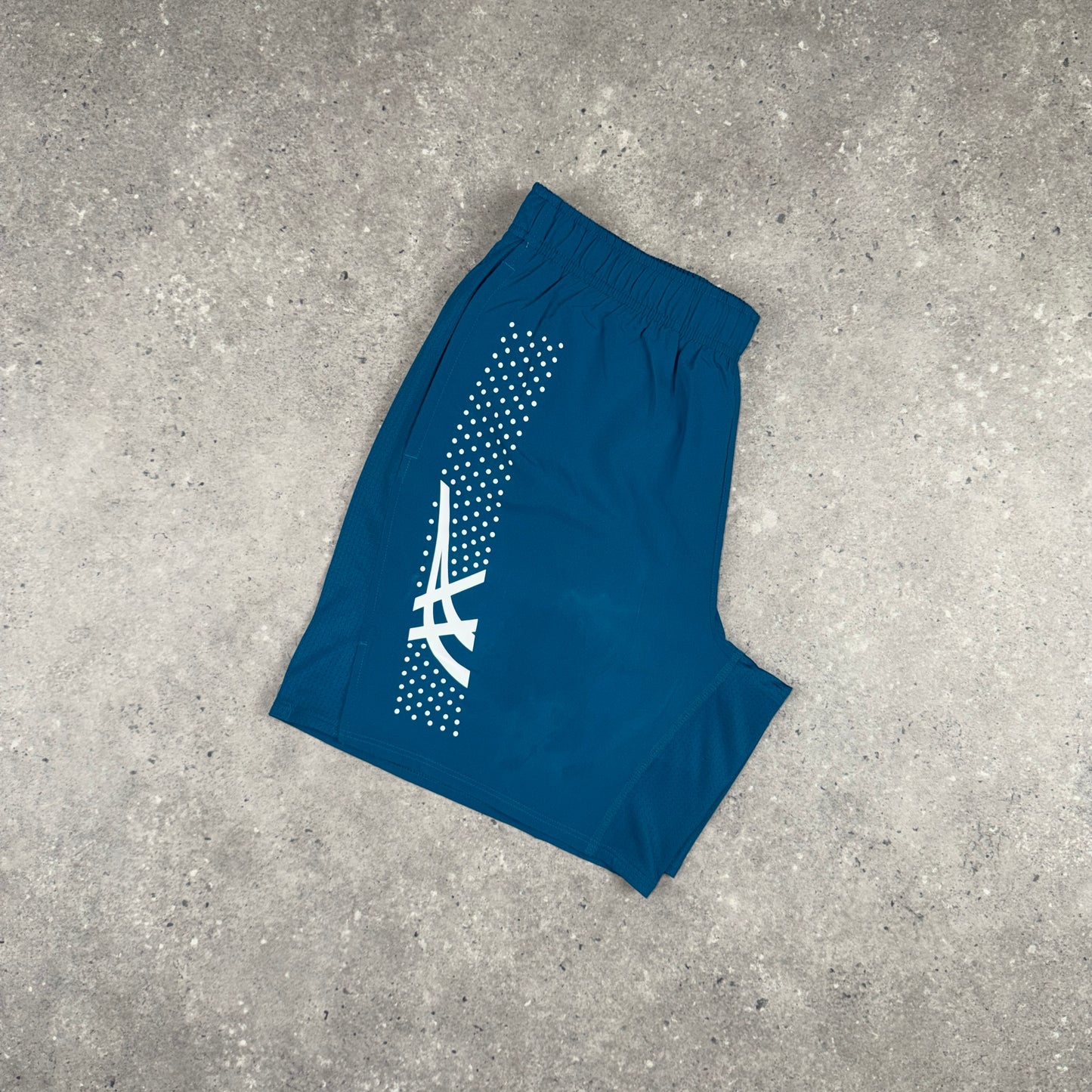 ASICS ICON SHORTS RESTFUL TEAL