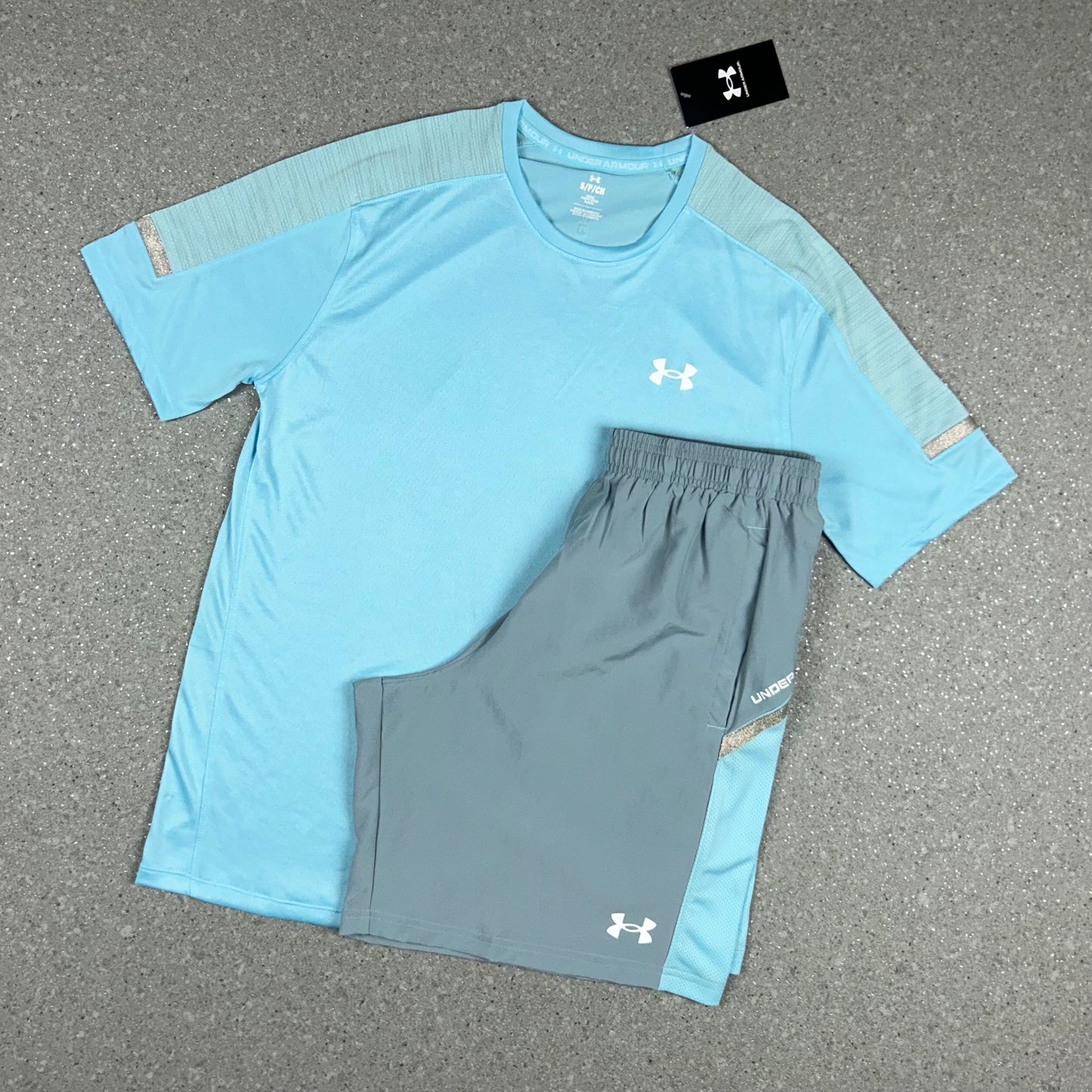 UNDER ARMOUR TECH SET LIGHT BLUE