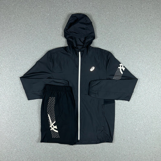 ASICS ICON WINDRUNNER SET BLACK
