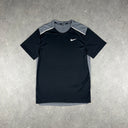 NIKE MILER T-SHIRT BLACK GREY