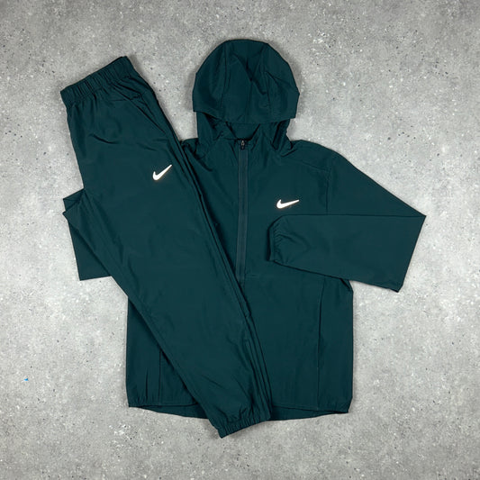 NIKE DRI FIT TRACKSUIT FOREST GREEN