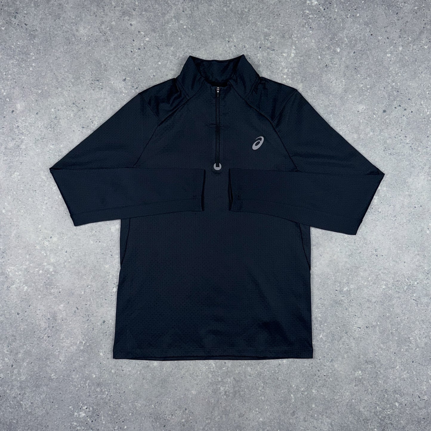 ASICS THERMA 1/4 ZIP BLACK