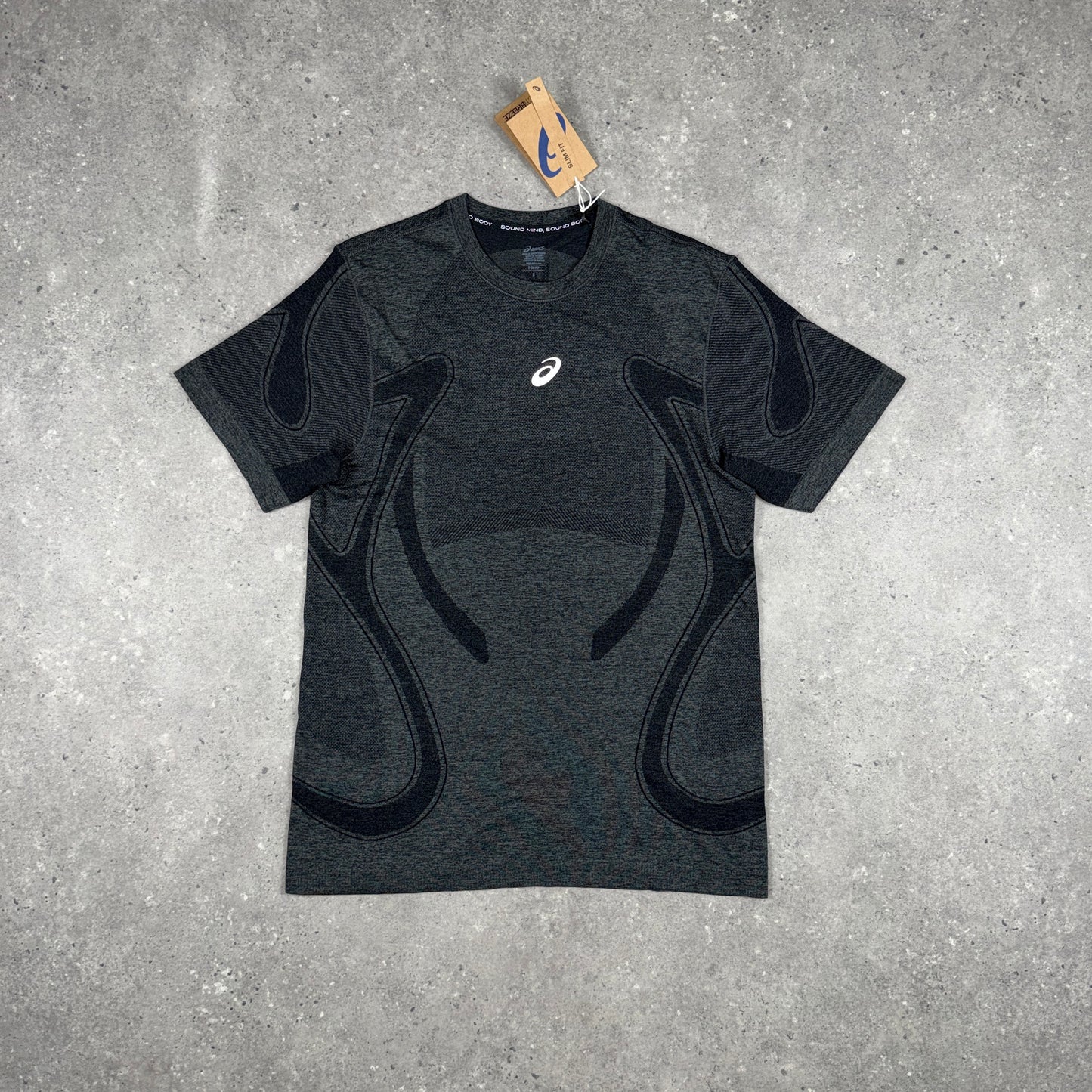 ASICS SEAMLESS T-SHIRT BLACK