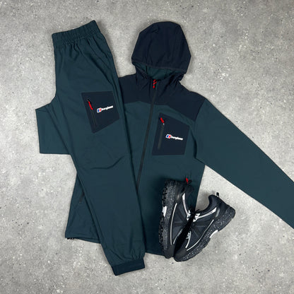BERGHAUS INTERVALE WOVEN TRACKSUIT BLACK