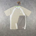 Asics Road Set Beige, Asics Set, EvosportsUK