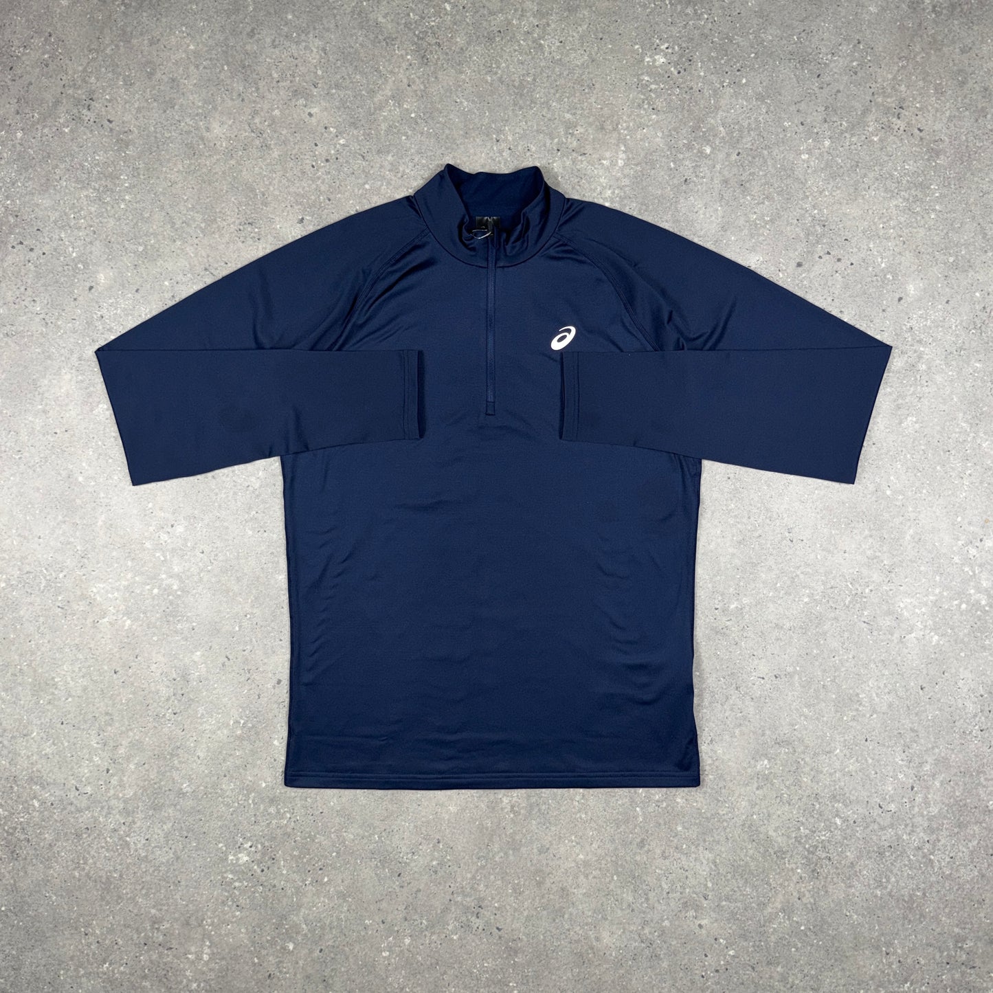 ASICS PACER 1/4 ZIP MIDNIGHT NAVY