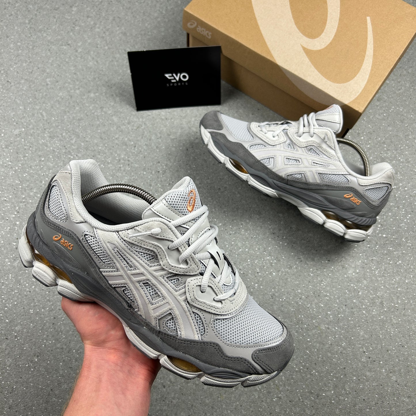 ASICS GEL NYC CLOUD GREY/CEMENT GREY