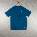 ASICS CORE T-SHIRT SHORTS SET DARK TEAL