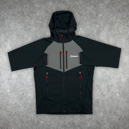 BERGHAUS PAVEY HOODIE BLACK/GREY