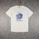 ASICS FUJITRAIL T-SHIRT SHORTS SET CREAM/MIDNIGHT