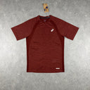 ASICS ROAD T-SHIRT MAROON