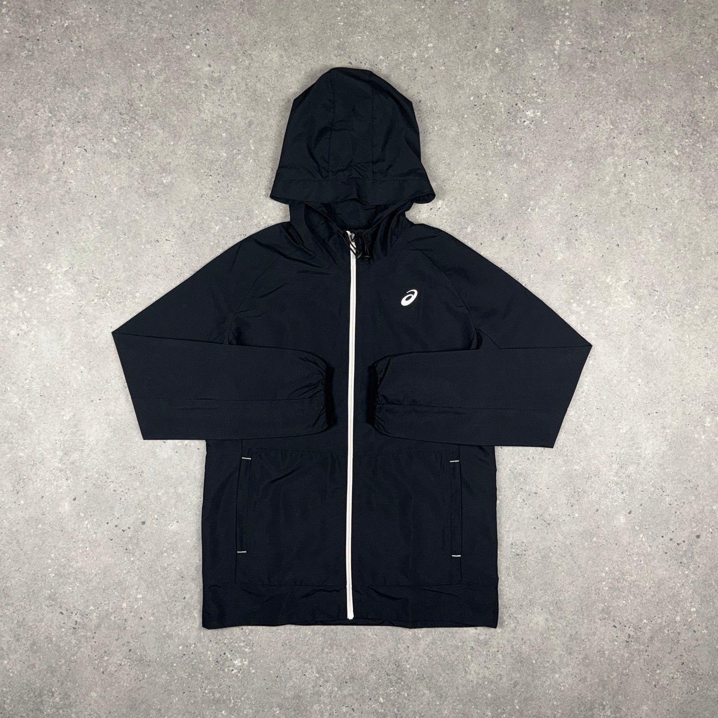 ASICS WOVEN JACKET BLACK