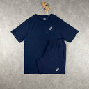 ASICS CORE T-SHIRT SHORTS SET MIDNIGHT NAVY