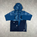 ASICS WATERPROOF CAMO WINDRUNNER BUNDLE NAVY