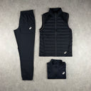 ASICS PUFFER GILET BUNDLE BLACK