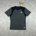 ASICS ROAD T-SHIRT BLACK/GREY