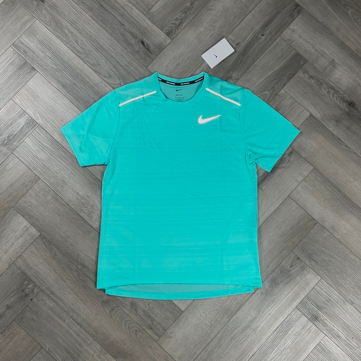 NIKE MILER T-SHIRT TURQUOISE