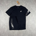 ASICS ICON T-SHIRT SHORTS SET BLACK