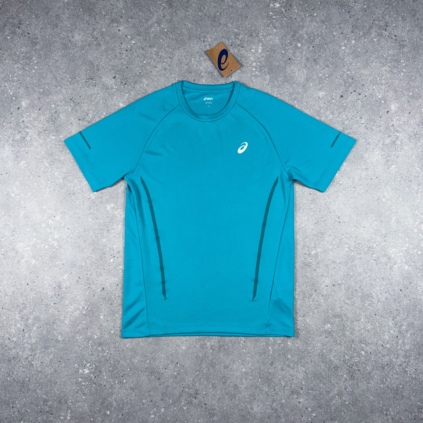 ASICS CURVE T-SHIRT LAGOON BLUE