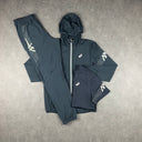 ASICS ICON JACKET PANTS BUNDLE CARRIER GREY
