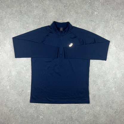 ASICS PACER 1/4 ZIP BUNDLE MIDNIGHT NAVY