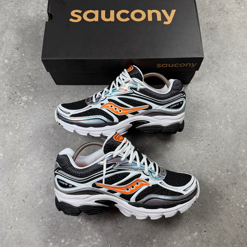 SAUCONY PRO GRID OMNI 9 BLACK ORANGE