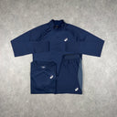 ASICS PACER 1/4 ZIP BUNDLE MIDNIGHT NAVY