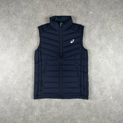 ASICS ROAD PUFFER GILET BUNDLE BLACK