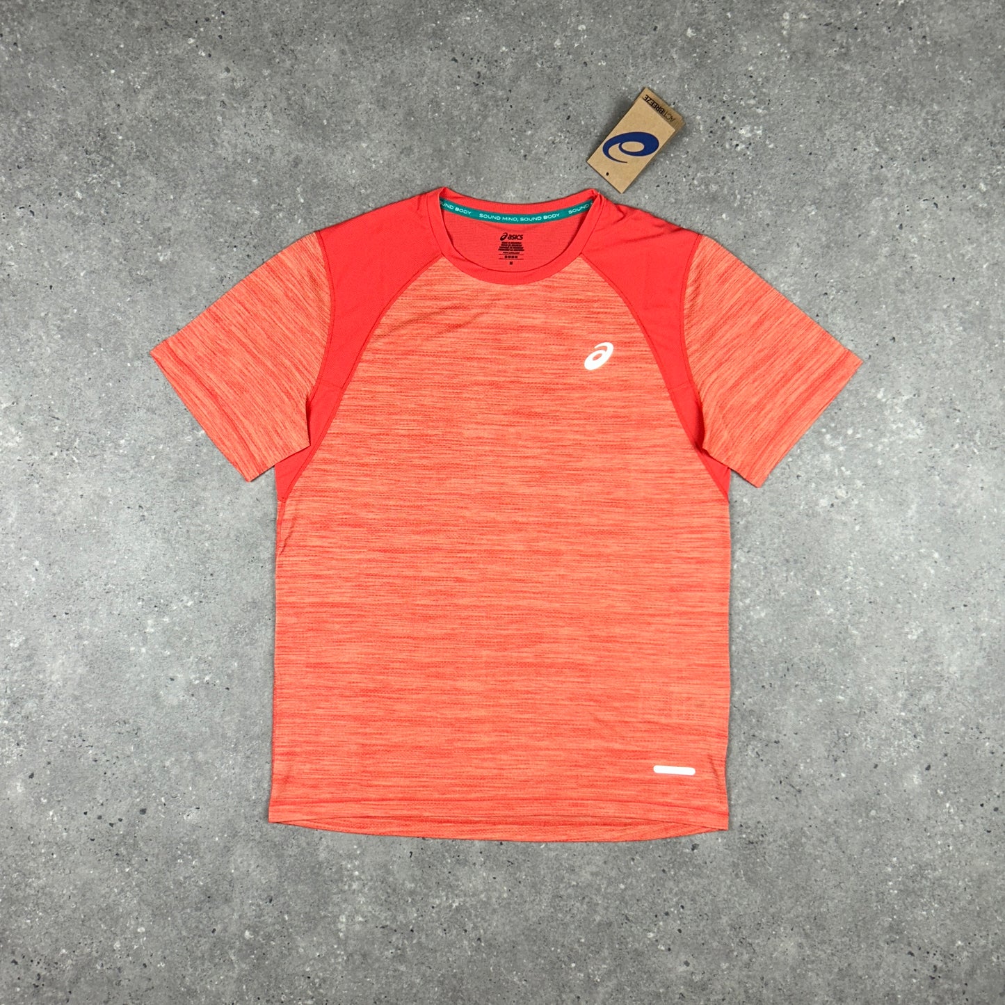ASICS ROAD T-SHIRT CORAL