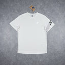 ASICS ICON T-SHIRT CREAM/BROWN STONE